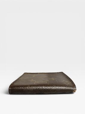 Louis Vuitton Brown Monogram Leather Wallet